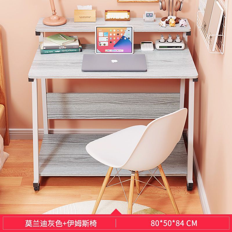 Escritorio de cama de dormitorio moderno escritorio minimalista escritorio minicomputadora pequeña escritorio móvil escritorio doméstico