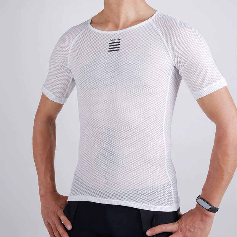 兰帕达公路山地车骑行排汗衫紧身背心内衣 骑行服排汗透气打底衫