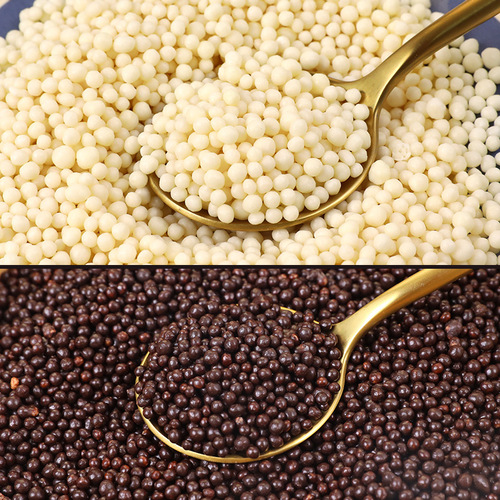 250g crispy rice balls chocolate beans crispy beads crispy beads round small particles edible baked birthday dessert decoration