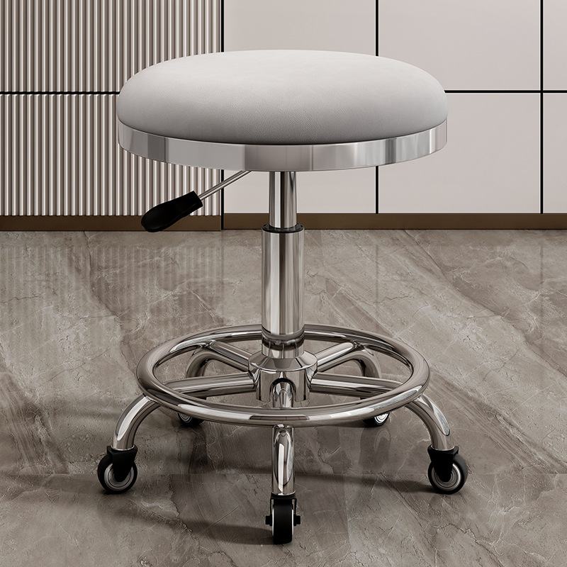 silla de dentista de estética elevadora polea de manicura silla giratoria silla de computadora silla de laboratorio maestro taburete