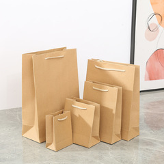 廠家牛皮紙防油包裝袋 手提紙袋改造禮品袋子 廣告印logo包裝批發
