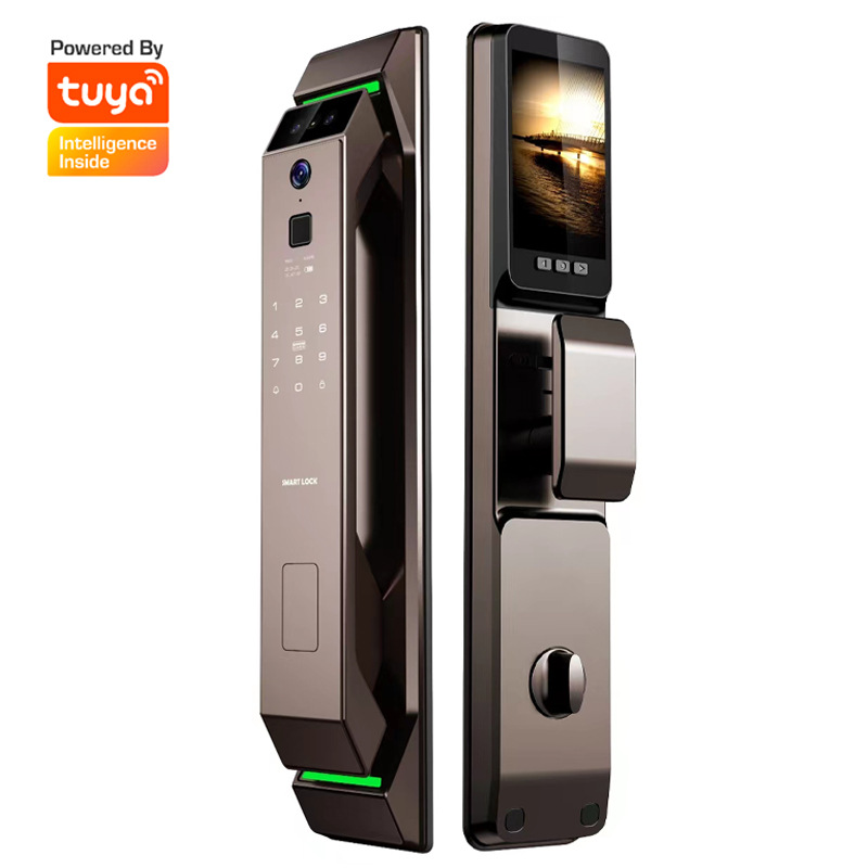 Intelligent3 DFace Recognition Wireless Human Body Sensor Switch Graffiti Black Card Fingerprint Ecological Video Intercom Lock