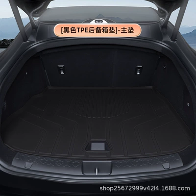 model, specialized for pure electric | Trunk Mat - blacktpe-trunk-mat-main-mat-avita-06
