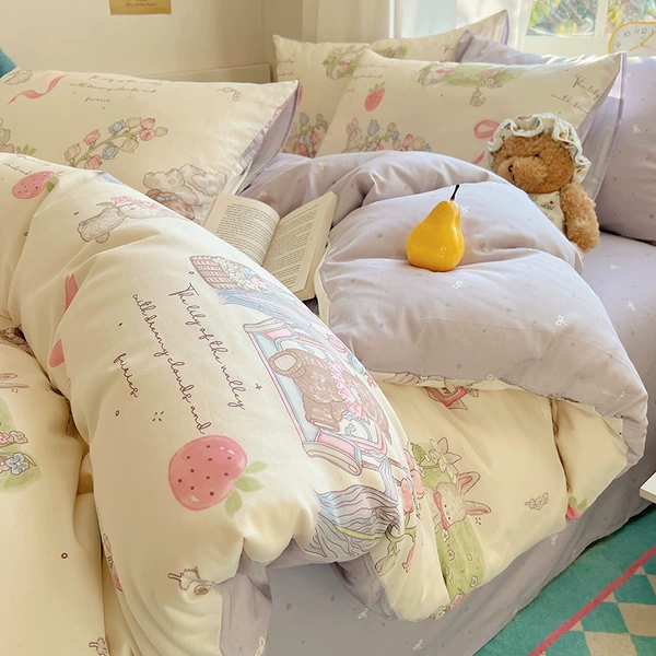 Secret Garden Bear [100% high-quality cotton, worry-free sleeping naked]