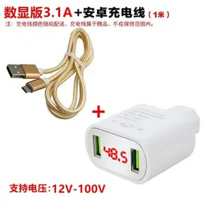 3.1A 폭발 화이트 12-100V + 안드로이드 라인