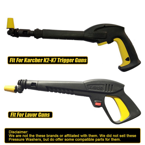  cross-border new car wash high-pressure water gun universal rotating gun car wash gun multi-function angle water gun head span