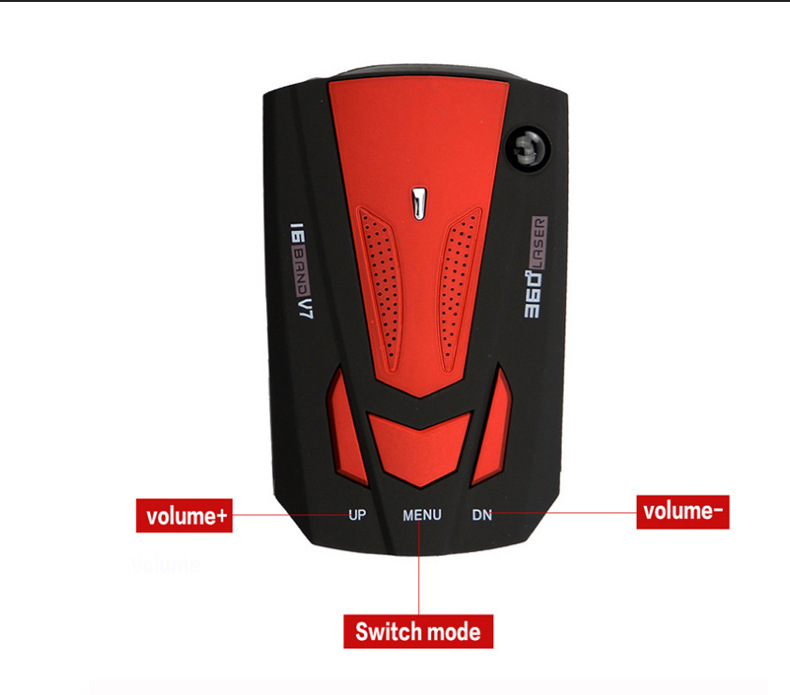 V7 V9 E8 electronic dog Foreign Trade car radar speed measurement vehicle-mounted mobile speed measurement electronic dog China-UK Russia-Thailand