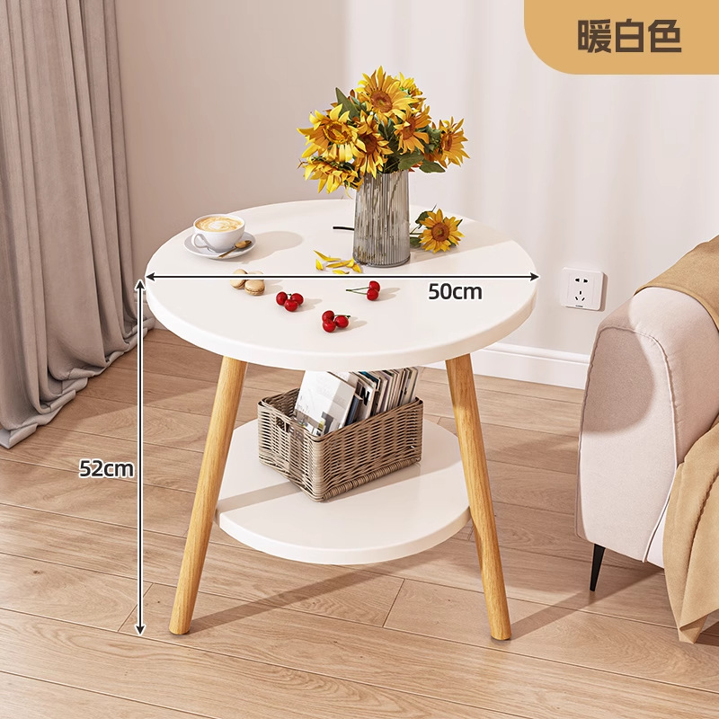 따뜻한 흰색 더블 레이어 50cm*52cm