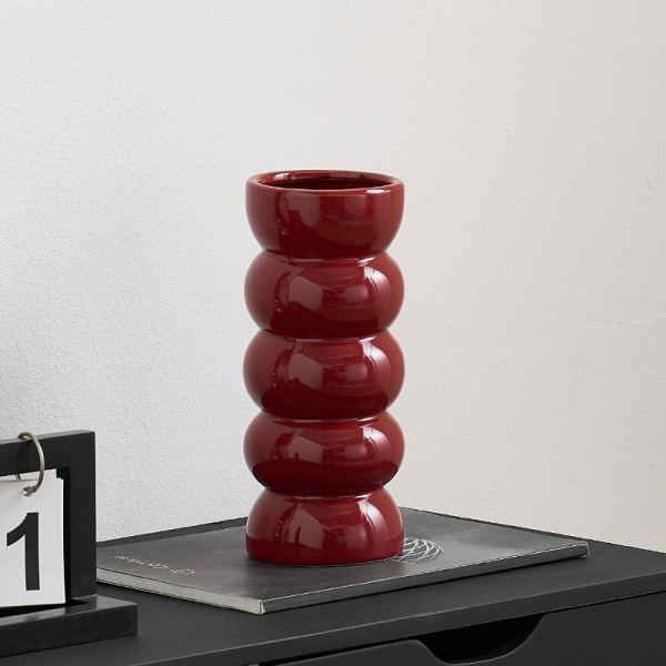 Medium style vase Nordic ins new house ceramic simple fashion art…