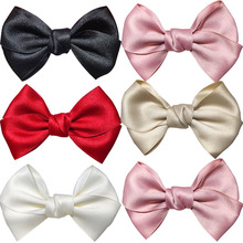 布艺蝴蝶结服装辅料饰品配件DIY手工材料领结发饰小清新配饰材料