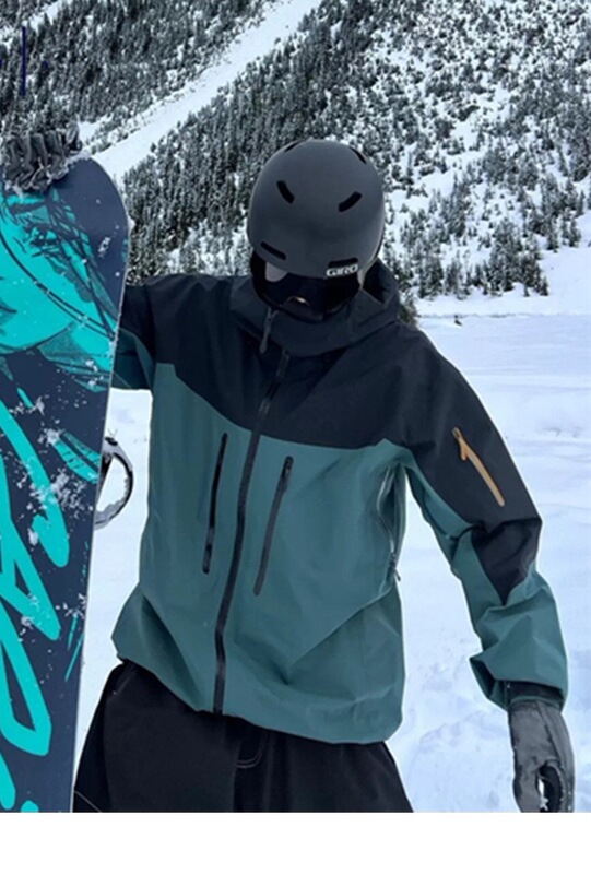 NASALIKE台州鸟家硬壳LT冲锋衣SV7防风防雨蛇年限定黄金蟒登山服|undefined