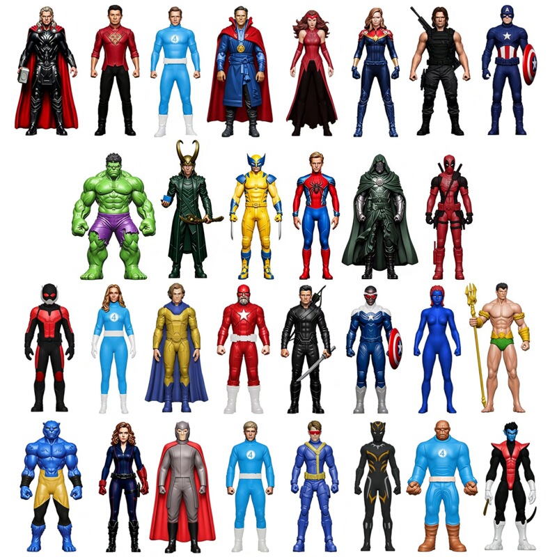 Best-selling Avengers series figurines, various designs, peripheral toys, gifts, movie models, and desk decorations Best-selling Avengers series figurines, various designs, peripheral toys, gifts, movie models, and desk decorations