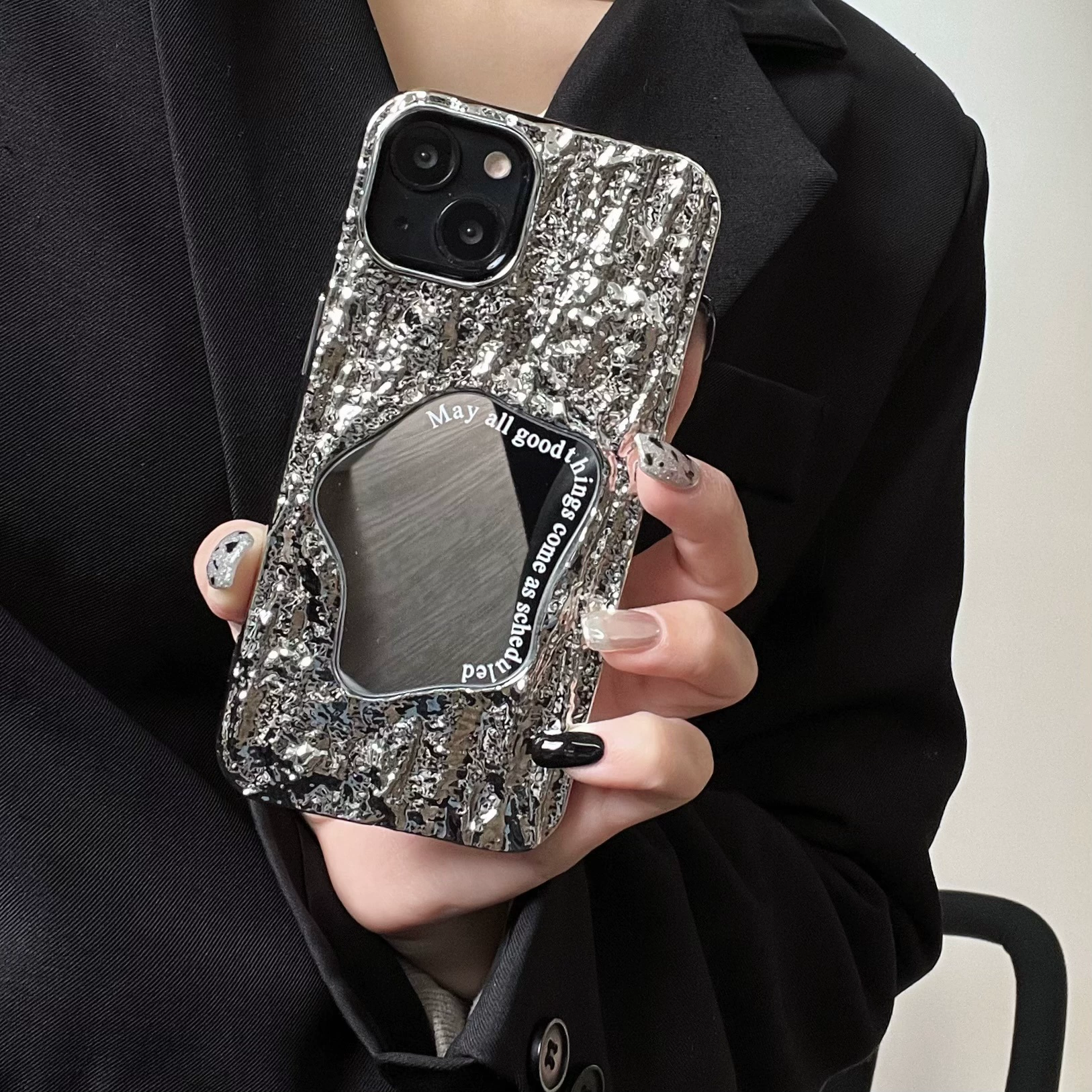 Яблоко, зеркало, совместимо с iPhone 17, чехол для телефона, iPhone16 Pro, айфон, новая коллекция, 15