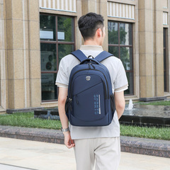 跨境出差旅行多功能笔记本电脑包潮流时尚百搭双肩包大容量休闲包