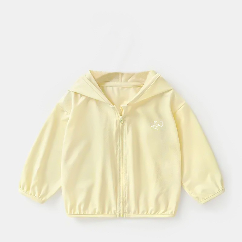 Yellow [bear print] / 80 [recommended 65-75cm]