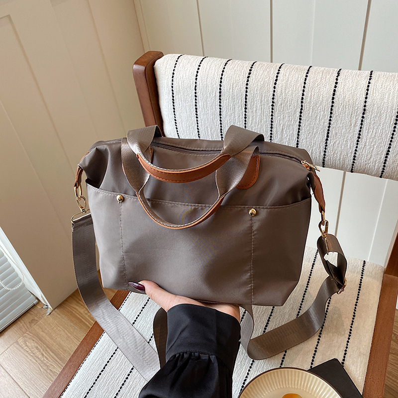 Women's Retro Boston Shoulder Bag Trendy Dumpling Handbag Travel_voghion.com