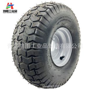 Factory Customized 6.00-6 Pneumatic Wheel Vacuum Tire High Quality Load Tire 15inch Lawn Mower Rubber Pneumatic Wheel