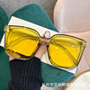 Lens, fashionable trend sunglasses, 2023 collection, European style, internet celebrity