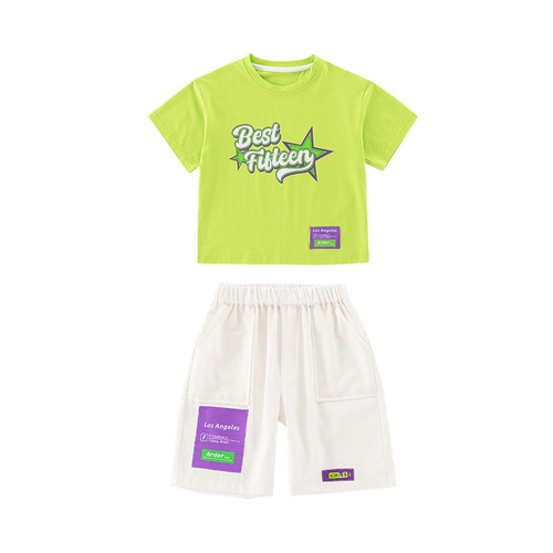 Summer Short Sleeve Kindergarten School Uniform College Style Sports Class Uniform June 1st Performance Uniform Group Photo Uniform