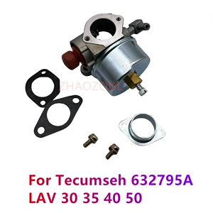 632795A Lav 30 35 40 50 Carb Replacement Carburetor for Tecumseh Comes with Gasket