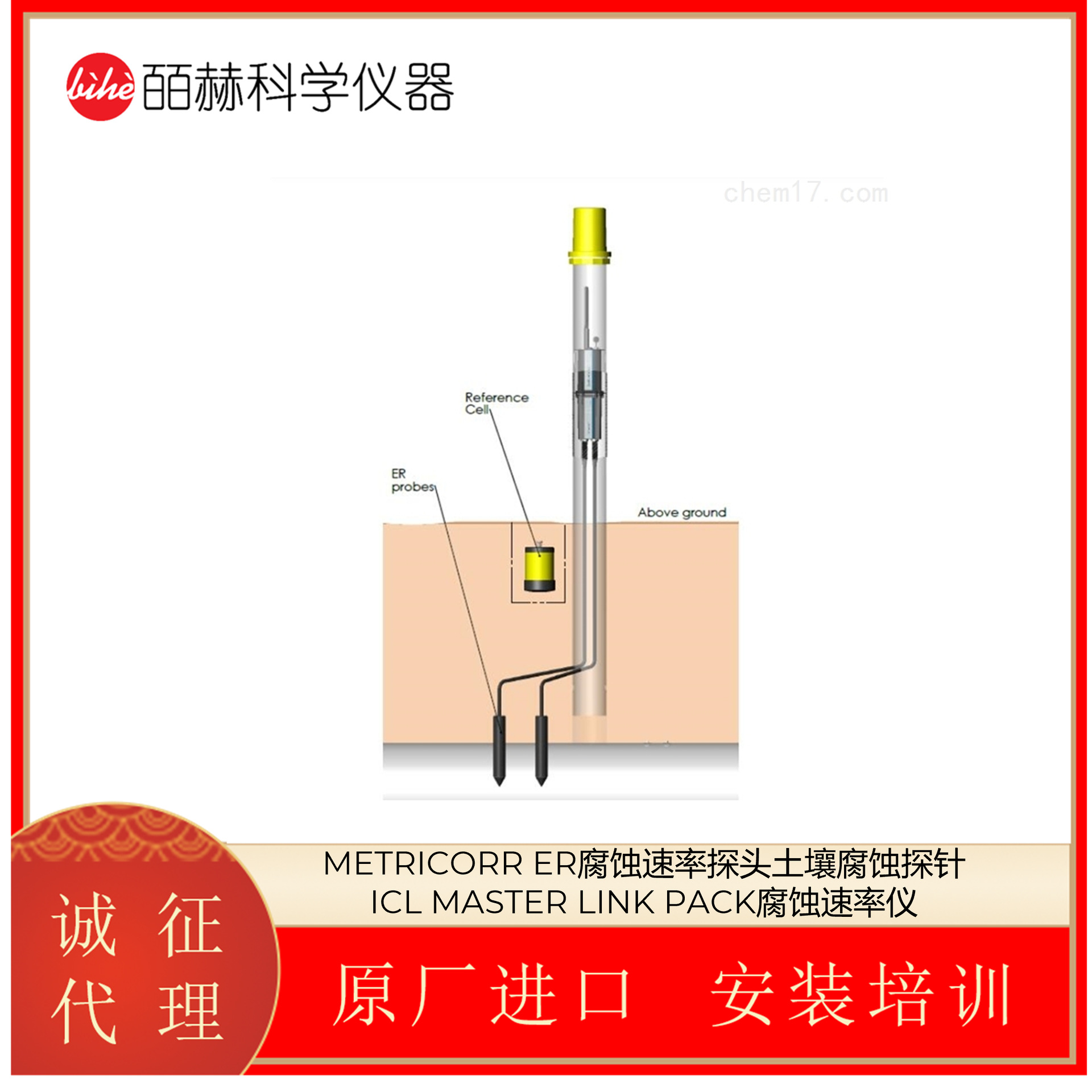 丹麦METRICORR ER腐蚀速率探头、探针 ICL MASTER LINK PACK
