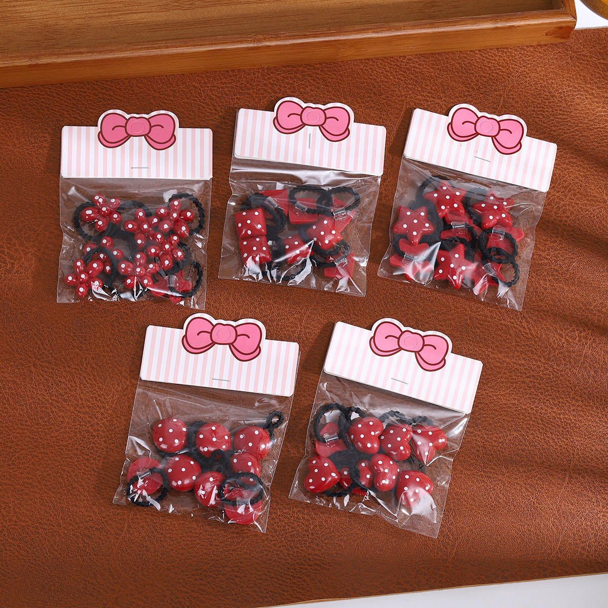 Nueva cubierta dura ~ lindos pinzas de cabello de pentacos para niños goteo de aceite rosa BB pinzas de borde no dañan pinzas de cabello rotas pinzas de cabello