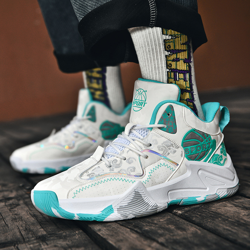 High-Top White Sneakers