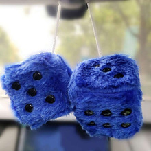 N 11134 Dice Plush Toy Pendant ����ë�����С�Ҽ��羳��