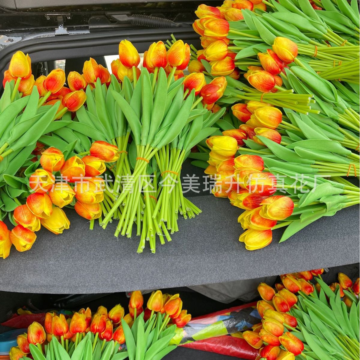 Meihe marca tulipán hogar flor artificial decoración sensación decoración al por mayor flor falsa hidratante salón decoración Nordic pu