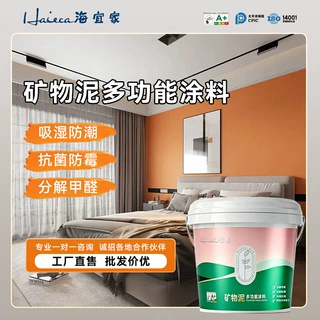 耐磨矿物泥多功能艺术涂料分解甲醛水性环保适用于内墙厂家批发