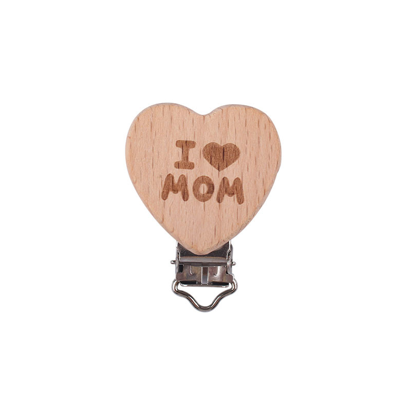 Bebé suministros de haya dibujos animados forma animal chupete clip creativo DIY haciendo Cadena de chupete cadena anti-Perdida