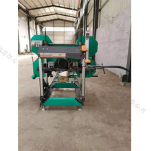 卧式木工推台锯 锯木厂薄板带锯机 小型山区采伐场原木带锯设备