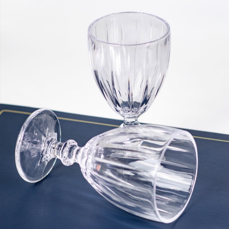 Durable crystal wineglass for home use