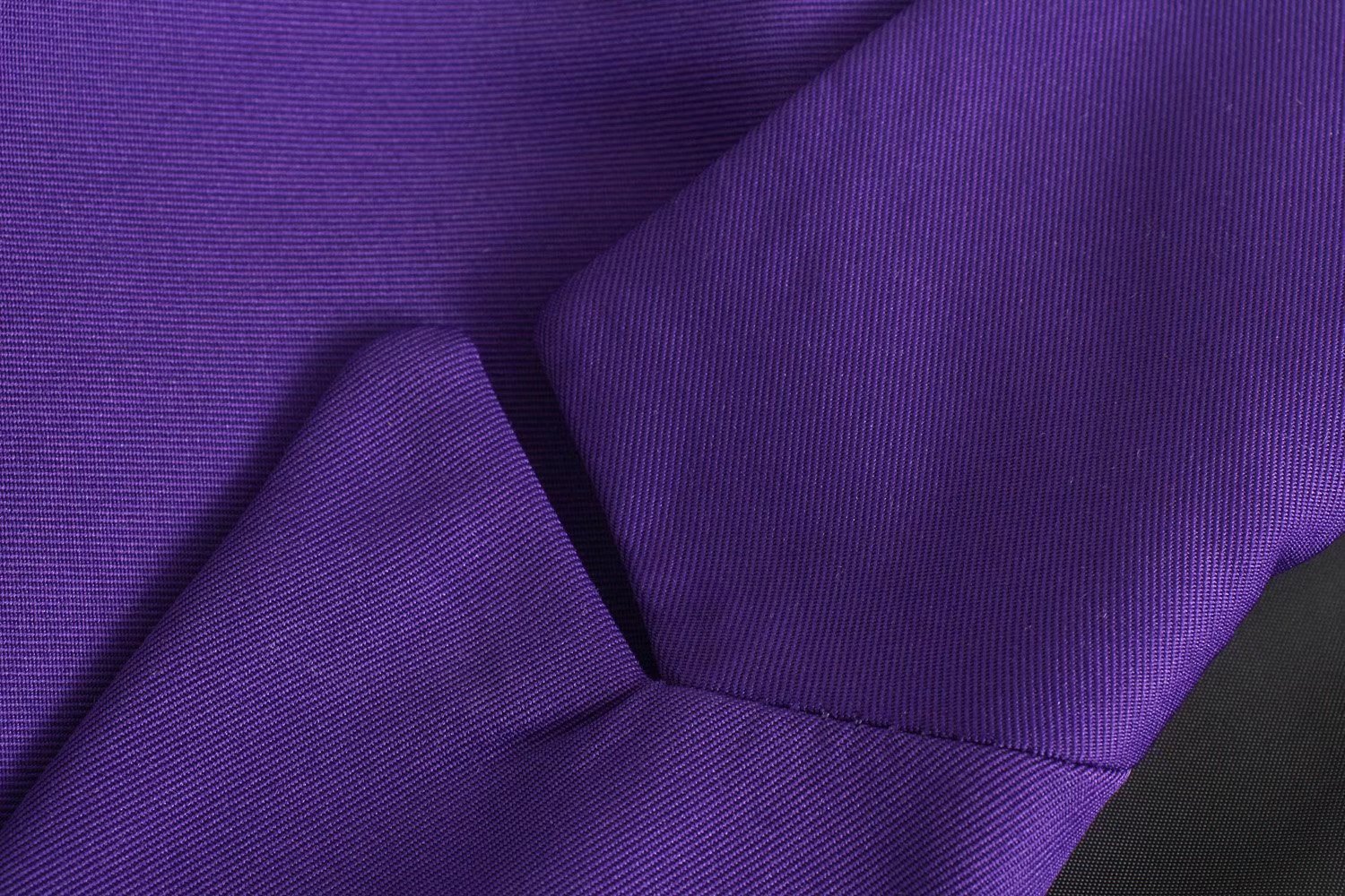 Purple Double-Breasted Slim Blazer NSLQS101687