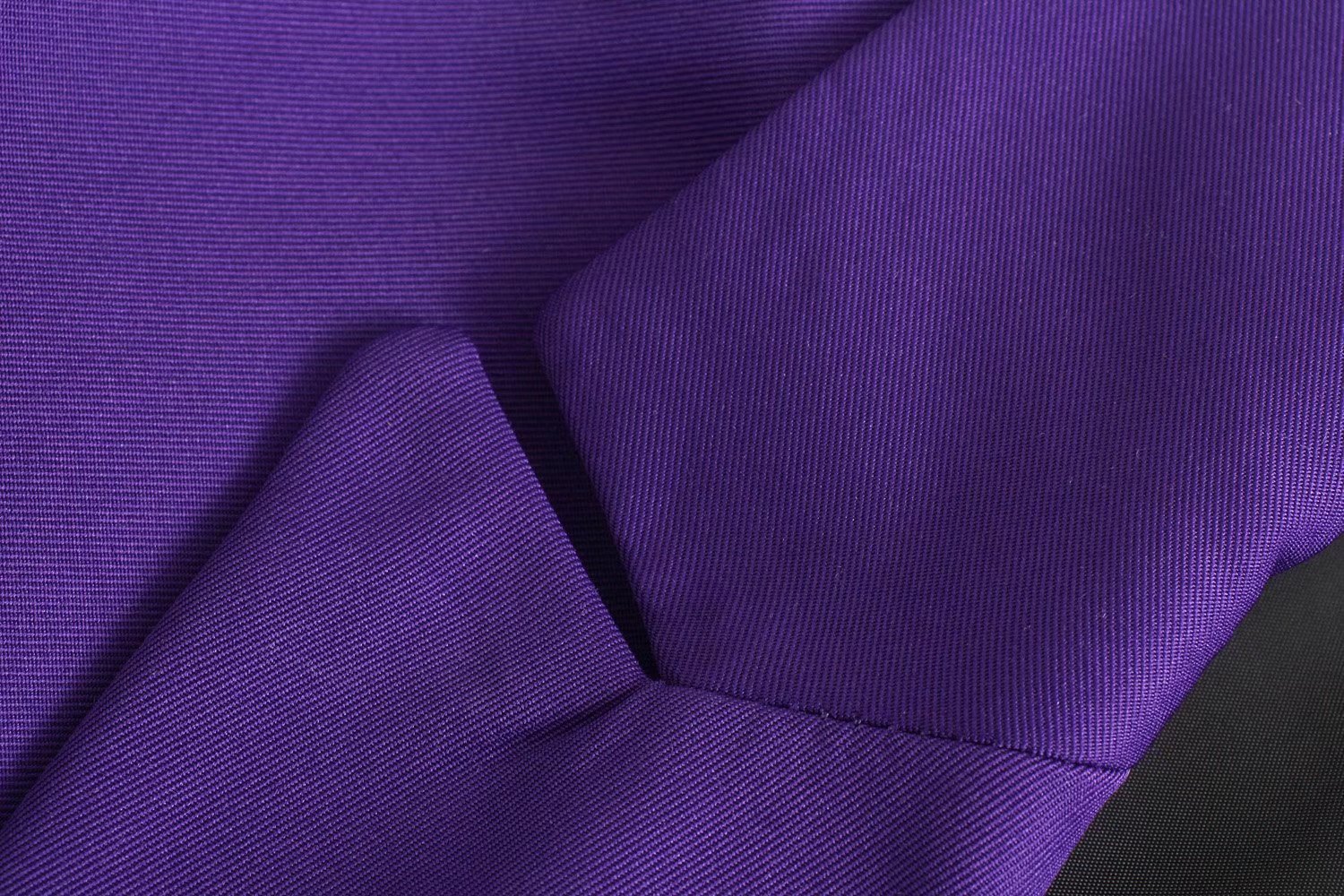 Purple Double-Breasted Slim Blazer NSLQS101687