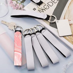 in stock Hot Sale Lipstick Case Keychain Diving Material Lipstick Protective Case Outdoor Portable Lipstick Pendant Keychain