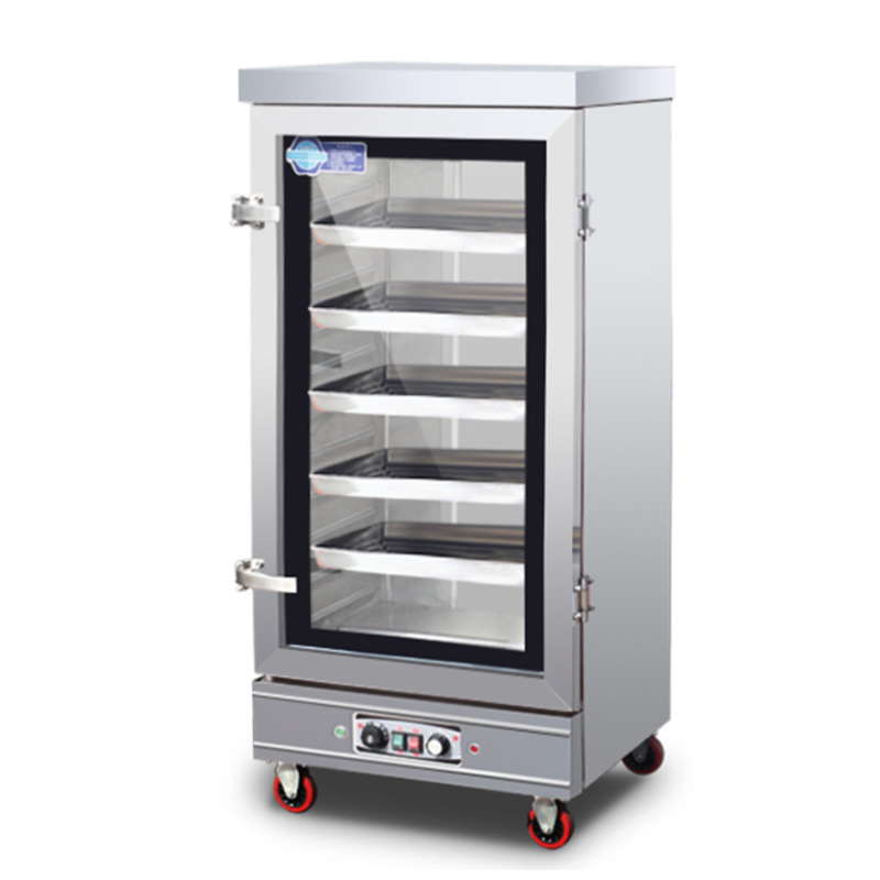 Arroz vaporizador comercial vapor eléctrico auto pequeño hogar de gas de arroz vaporizador de vapor de 220v horno de vapor de doble puerta