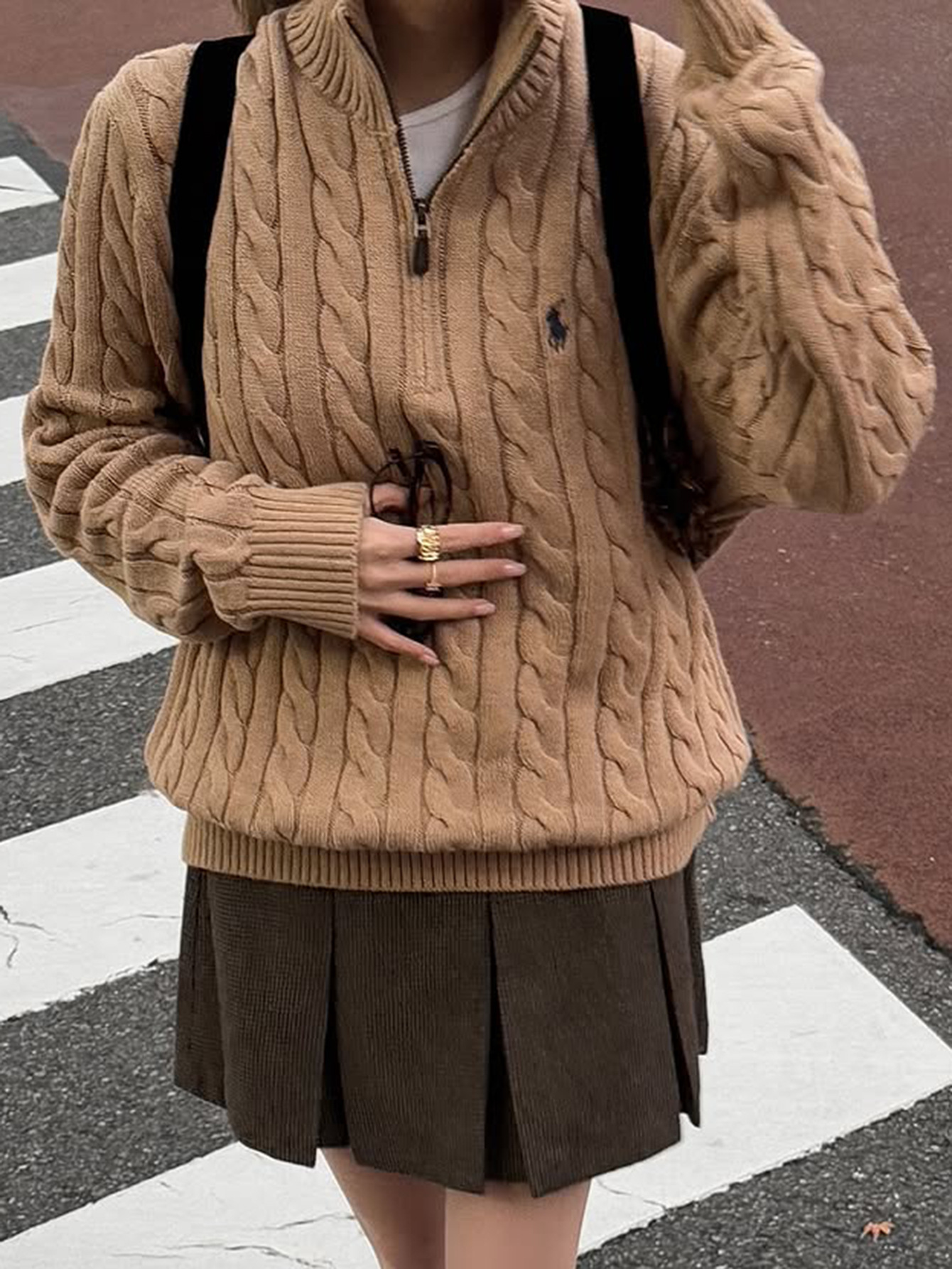 Kaikuo transfronterizo Europa y Estados Unidos vacaciones ocio de moda suéter de cuello alto ropa de mujer otoño y invierno 2025 estación independiente de Amazon