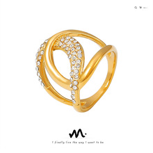 �羳�¿�С���L�pC��ʯ��ָŮINS�p�����18k���ʳָ��F؛