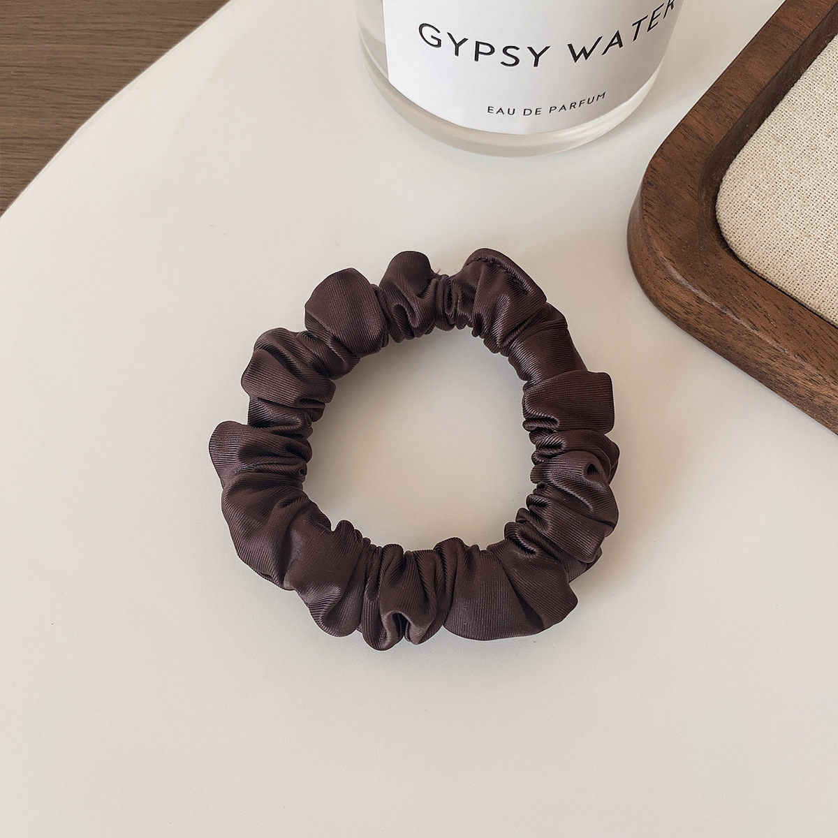 Dark brown small intestine loops