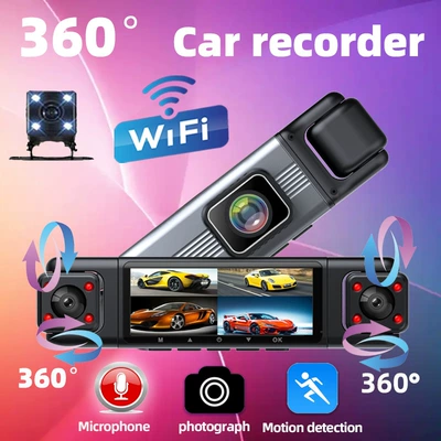 Driving recorder, 360-Degree Wifi Driving Recorder