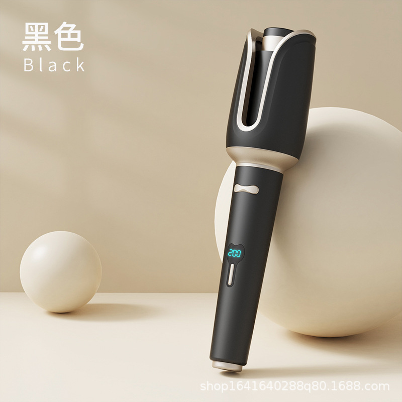 国境を越えた新型カール棒32mm薔薇巻き大巻き全自動カール棒は髪を傷つけずにセットされている卵巻き棒である|undefined