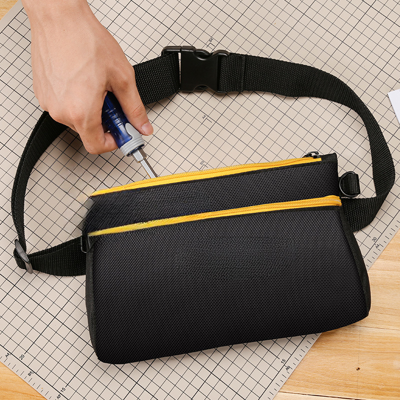 Changshengke multipropósito pequeño paquete de herramientas lienzo paquete de mantenimiento multifuncional electricista bolsa bolsa de almacenamiento bolsa de piezas bolsa de herramientas