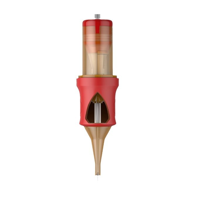 Aguja de tatuaje, consumibles para tatuajes, herramientas, paquete de aguja integrado, aguja de goma, línea de corte, empañado, estable, todo modelo, 20 agujas de acero inoxidable