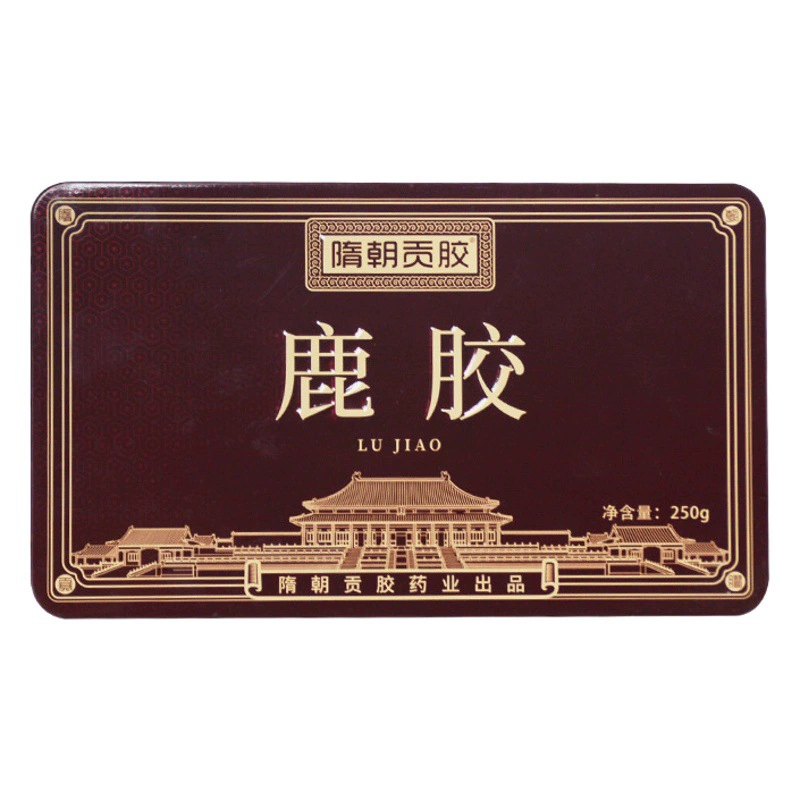 [Заводская оптовая продажа] оленьий жевик традиционный оленьий продукт роговой оленьий роговой оленьий рог оленьий желатиновый торт подарочная коробка 250 г