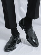 Q 74567 Soft Sole Rubber Formal Shoes ��ʿ������װЬ ר