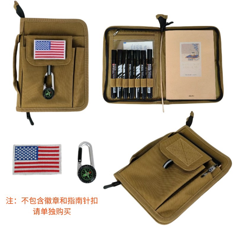 Carpeta de pasaporte multifuncional al aire libre diario billetera conmemorativa de viaje bolso de tarjeta de ocio de poliéster para hombre bolsa de identificación impermeable