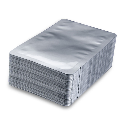 Aluminum Foil Vacuum Bag, Three-Edge Sealed, Pure Aluminum Film Light-Blocking Face Mask Bag for Pet Food, Printed Vacuum Packaging Bag