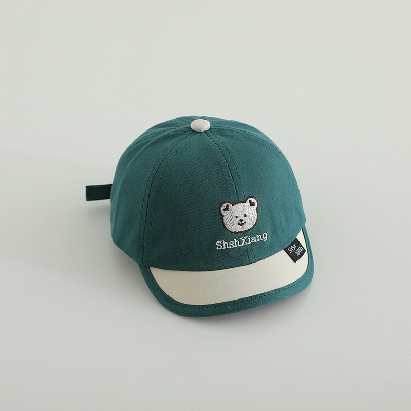 Primavera y otoño bonitos sombreros de lengua de superpeso, gorras de béisbol de moda para niños y niñas, gorras de bisel suave para bebés de mes pequeño