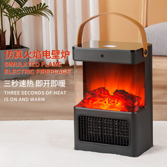 新型シミュレーション炎ヒーター電気暖房家庭用浴室ヒーター暖炉寝室電気暖炉ファン
